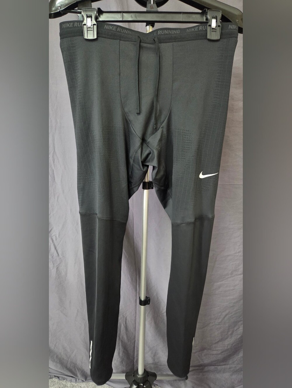 Nike Dri-FIT Men's Running Tight Pants Size L Black